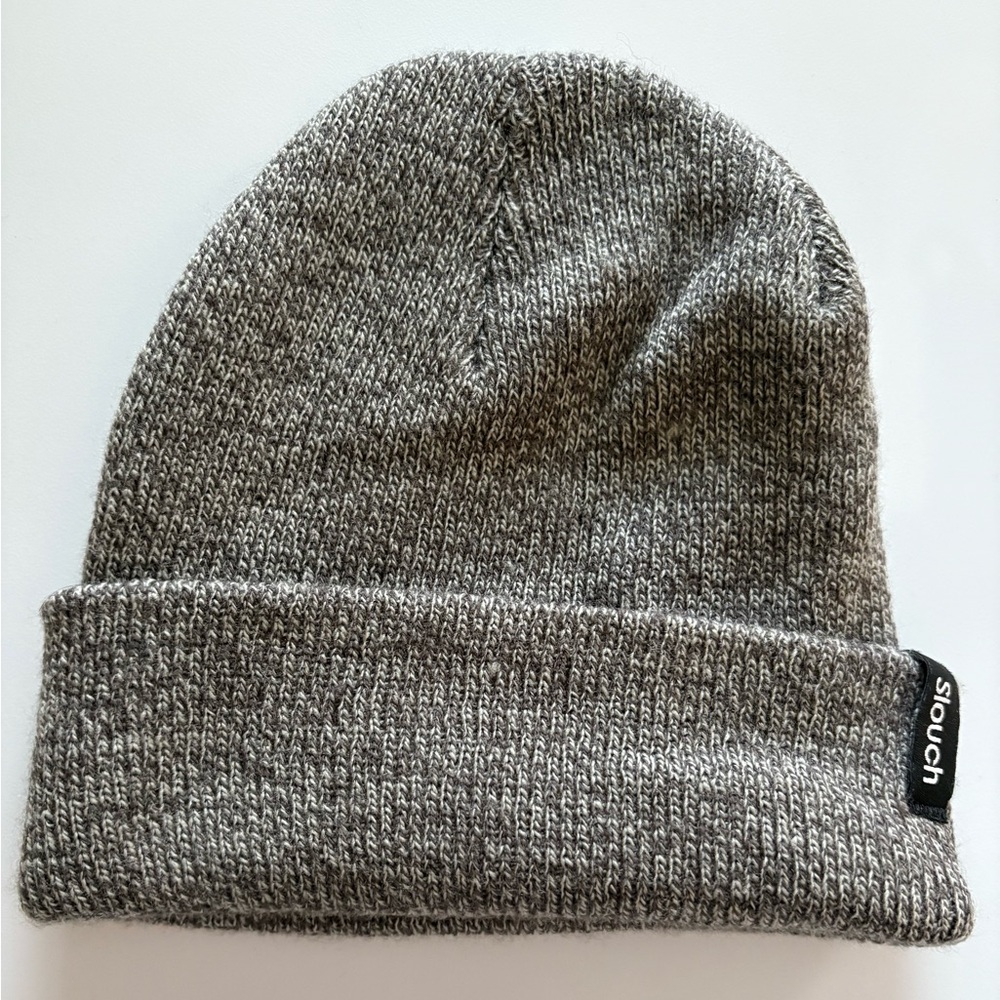 Grey Knit Beanie